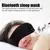 Máscara de Dormir com Fones de Ouvido Bluetooth – Sono Profundo com Conforto e Música - comprar online