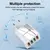 Carregador de Parede Maerknon 4 Portas USB 48W – Carga Rápida 3.0 - Unyra