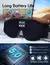 Máscara de Olhos Bluetooth 3D com Música e Chamadas – Carregamento USB - Unyra