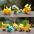Coleção Mini Figuras Pokémon – Kit com 8 Personagens Clássicos! - loja online
