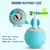 Bola Interativa Inteligente para Gatos – USB Recarregável, Silenciosa e Durável - Unyra