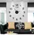 Relógio de Parede Acrílico Moderno – Estilo DIY com Design Elegante!