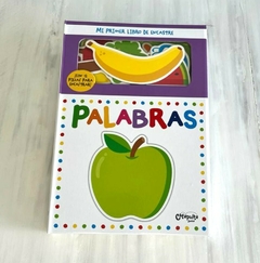 Portada libro: "Mi primer libro de encastre: Palabras"