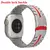 Pulseira de aço inoxidável para Apple Watch Series 10, 9, 8, 7 46mm 45mm se 6 42m