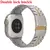 Pulseira de aço inoxidável para Apple Watch Series 10, 9, 8, 7 46mm 45mm se 6 42m - comprar online