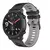 Pulseira de silicone de 22mm para Samsung, Garmin e Amazfit