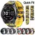 Pulseira de Silcone Camuflada para Garmin, Fênix, Epix, Quatix, Enduro QuickFit 22/26mm