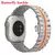 Pulseira de aço inoxidável para Apple Watch Series 10, 9, 8, 7 46mm 45mm se 6 42m - Pulseira Certa | Acessórios Para SmartWatch