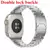 Imagem do Pulseira de aço inoxidável para Apple Watch Series 10, 9, 8, 7 46mm 45mm se 6 42m