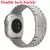 Pulseira de aço inoxidável para Apple Watch Series 10, 9, 8, 7 46mm 45mm se 6 42m - loja online