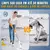 Cleanova™ | 7 funções. 1 solução. Zero esforço. | Versátil, potente, prática, recarregável, multifuncional. - loja online