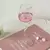Copos de vinho tinto em forma de rosa com folhas rosas coloridas, Copo Cocktail,