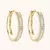 Aura D’Oro ✨ | Argolas elegantes com brilho dourado e prateado - MB Store 