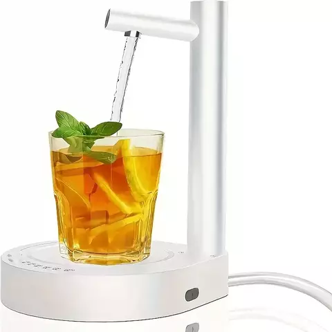 Bomba de Água Portátil 7 Níveis: Mais Praticidade e Higiene no Seu Dia a Dia - Perfeito para Casa, Escritório e Viagens! Fácil de Usar e Levar!