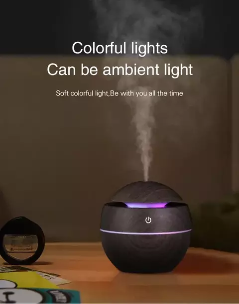 Difusor e Umidificador Ultrassônico: Crie um Ambiente Relaxante e Perfumado em Minutos!