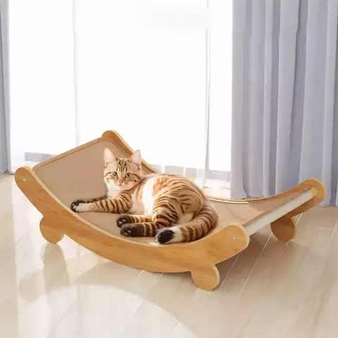 Seu Gato Merece: Cama de Dormir. Resistente ao Desgaste e Confortável !