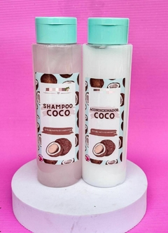 Shampoo y acondicionador de coco
