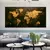 Mapa mundi vintage imagem pintura em tela mapa retro cartazes vermelho na internet