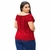 Blusa Feminina Ciganinha Ombros A Mostra Casual Lisa Crepe Acetinado - comprar online