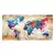 Mapa mundi vintage imagem pintura em tela mapa retro cartazes vermelho - Titam E-commerce