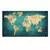 Mapa mundi vintage imagem pintura em tela mapa retro cartazes vermelho - Titam E-commerce
