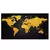 Mapa mundi vintage imagem pintura em tela mapa retro cartazes vermelho