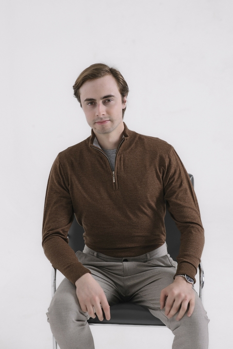 Suéter Meio Zíper Soft Touch - comprar online