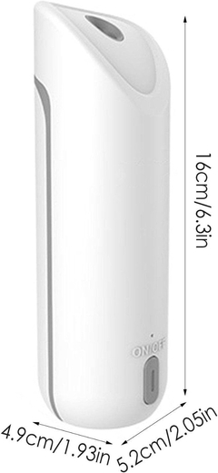 Atomizador Automático Recargable – Blanco - vexa_store