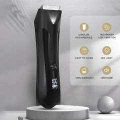 Imagen de Trimmer Pelo Barba Base Recargable 1 Peine Regulable Luz Led