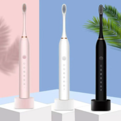Cepillo De Dientes Electrico Higienico Usb Con 6 Modos