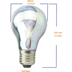 Foco LED Efecto Fuegos Artificiales 3D – 4W E27 - comprar online