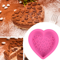 Molde de Silicona con Forma de Corazón - comprar online