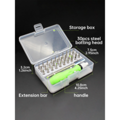 Destornillador Extensible Magnético 32 en 1. Kit de Precisión Multiusos - tienda online
