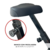 Bicicleta Ergômetrica Vertical Dobrável Flywhell 2kg Preto na internet