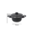 Jogo de Panela Kit Caçarola 6 Pçs Aluminio Craqueado Preto - loja online