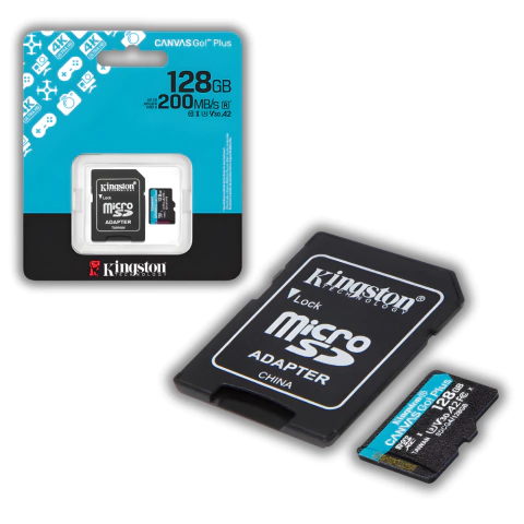 Cartão de Memória 128gb Canvas Go Plus Micro SD 200mb/s