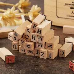 CARIMBO ALFABETO E NUMERAL - comprar online