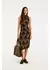 VESTIDO MIDI TIGRES AMARELOS - comprar online