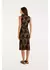 VESTIDO MIDI TIGRES AMARELOS - loja online