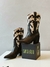 BOTA FEMININA CONFORT PRETO/VANILLA na internet