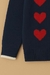 Casaco de Trico Love na internet