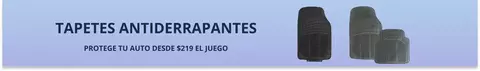 Banner de la categoría Tapetes para Auto