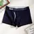 Cueca boxer masculina 100% algodão, cueca para dormir, calcinha masculina confortável plus size, roupa íntima boxer hombre 4xl - Maniadevocê