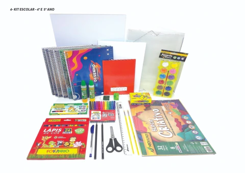 Kit Escolar 4º e 5º Ano