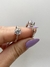 Anel solitário 6mm em Prata 925 com banho de ródio branco - comprar online