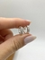 Argola cravejada dupla 13mm em Prata 925 - comprar online