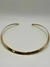 Choker aro banhada a ouro 18k 5mm - comprar online