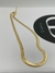 Choker fita 4mm banhada a ouro 18k - comprar online