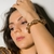 Pulseira trançada fecho bóia banhada a ouro 18k - comprar online