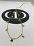 Choker plaquinhas de coração banhada a ouro 18k - comprar online